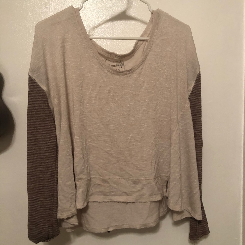 We the free crop top. Size large.